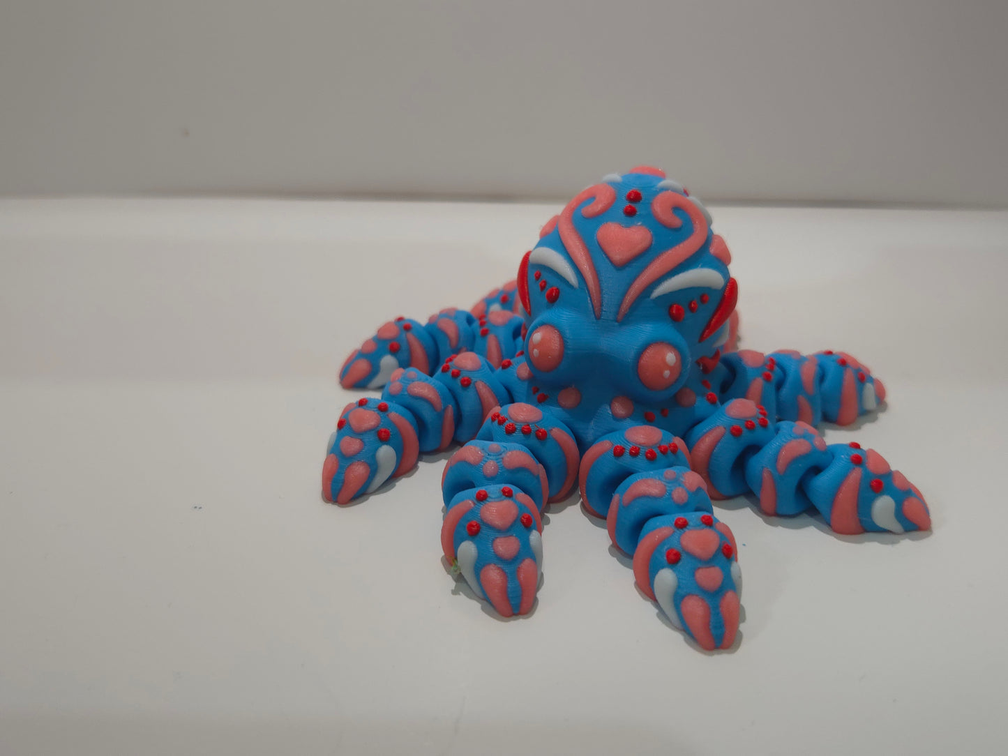 3D Printed Articulated Octopus