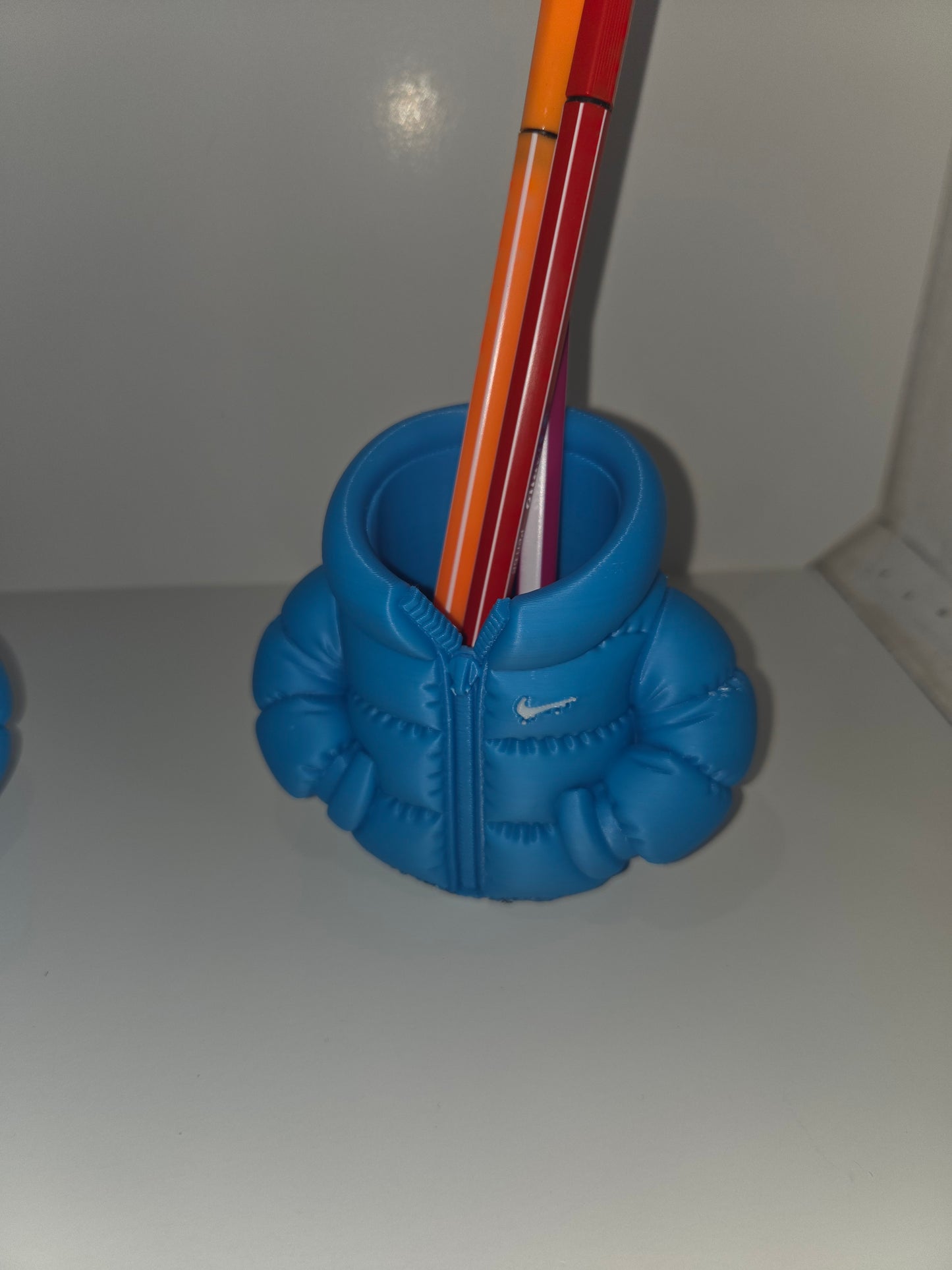 Puffer Jacket Pen Holder