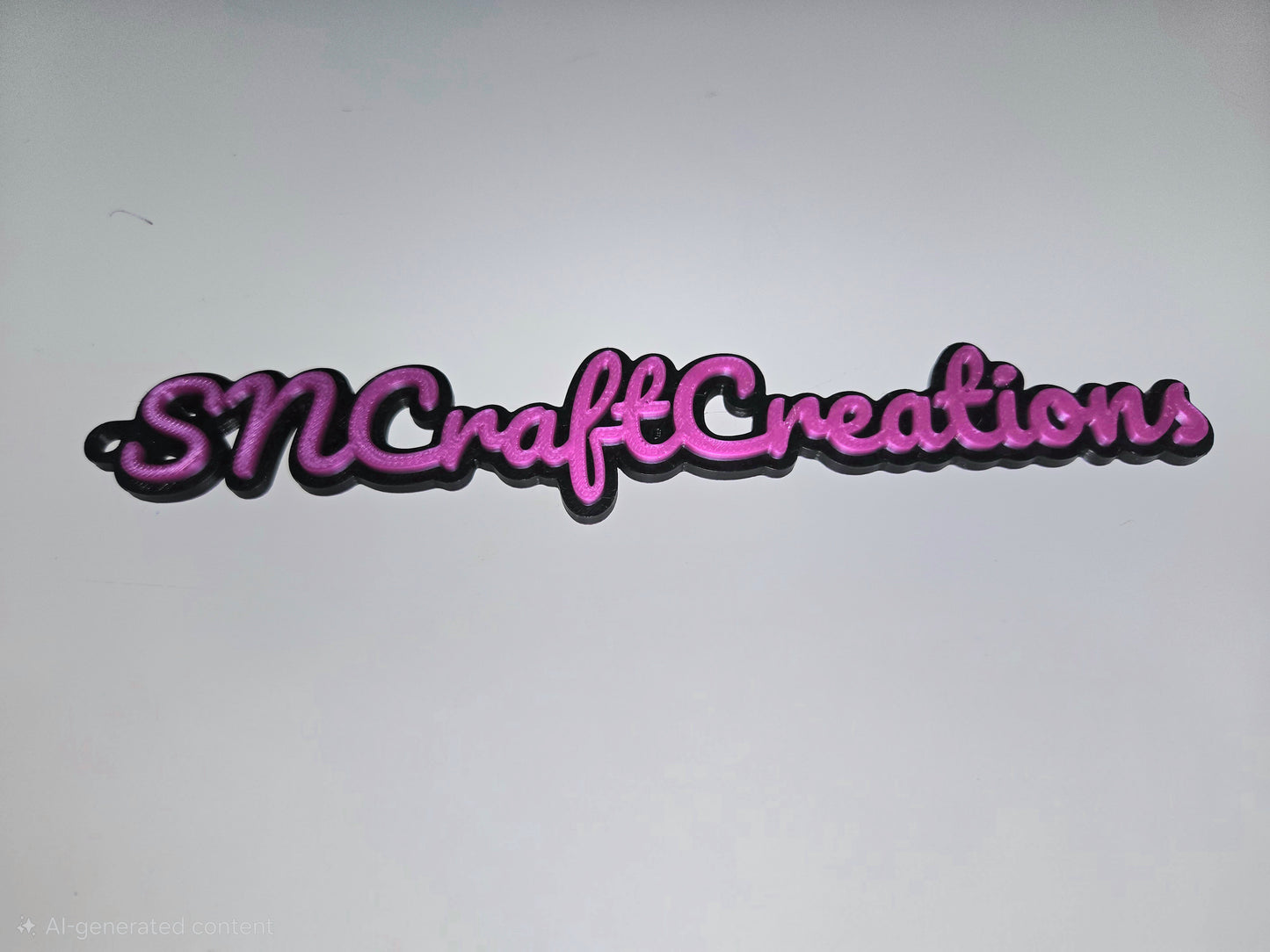 Custom 3D Printed Keyring