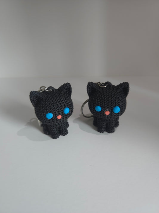 Kitten Keyring